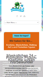 Mobile Screenshot of maskotchen.de